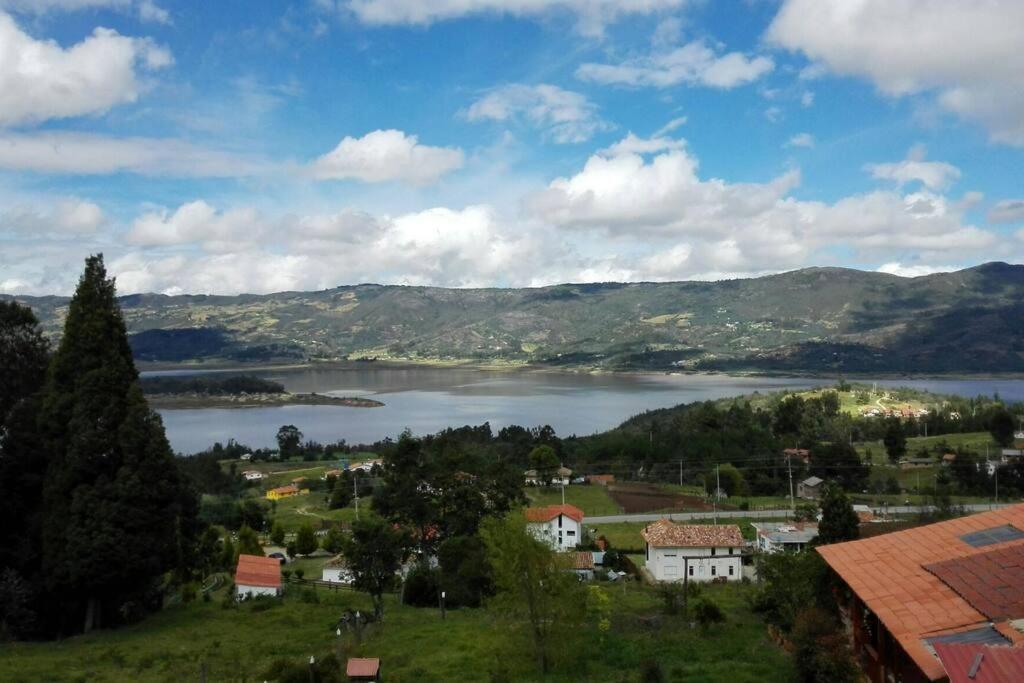 Mirador Valeisa Hotell Guatavita Exteriör bild