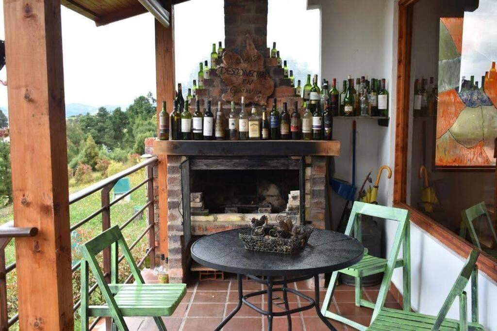 Mirador Valeisa Hotell Guatavita Exteriör bild