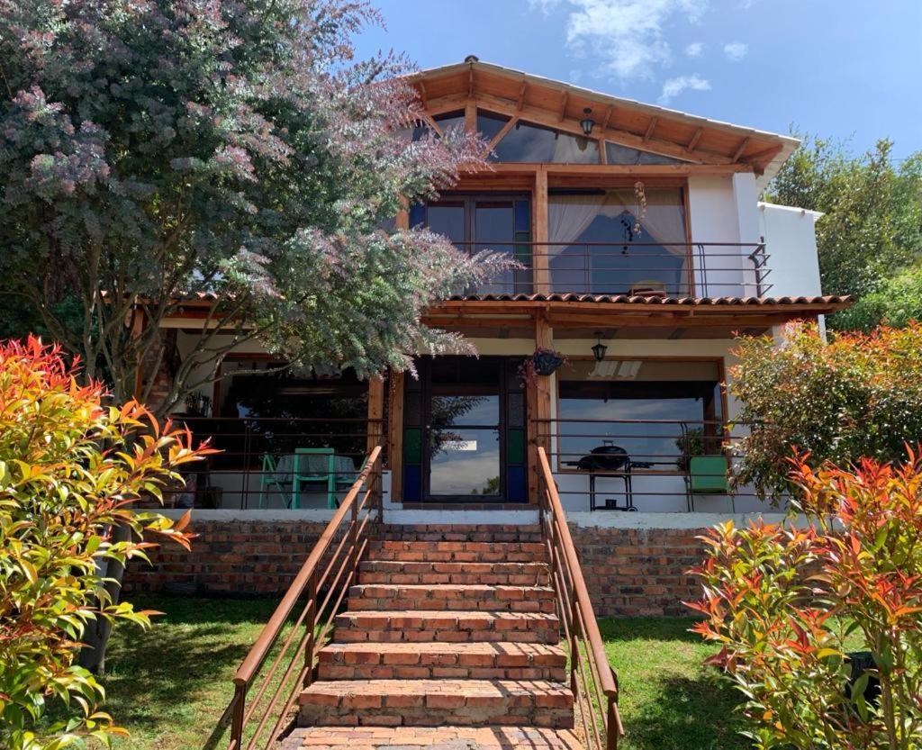 Mirador Valeisa Hotell Guatavita Exteriör bild