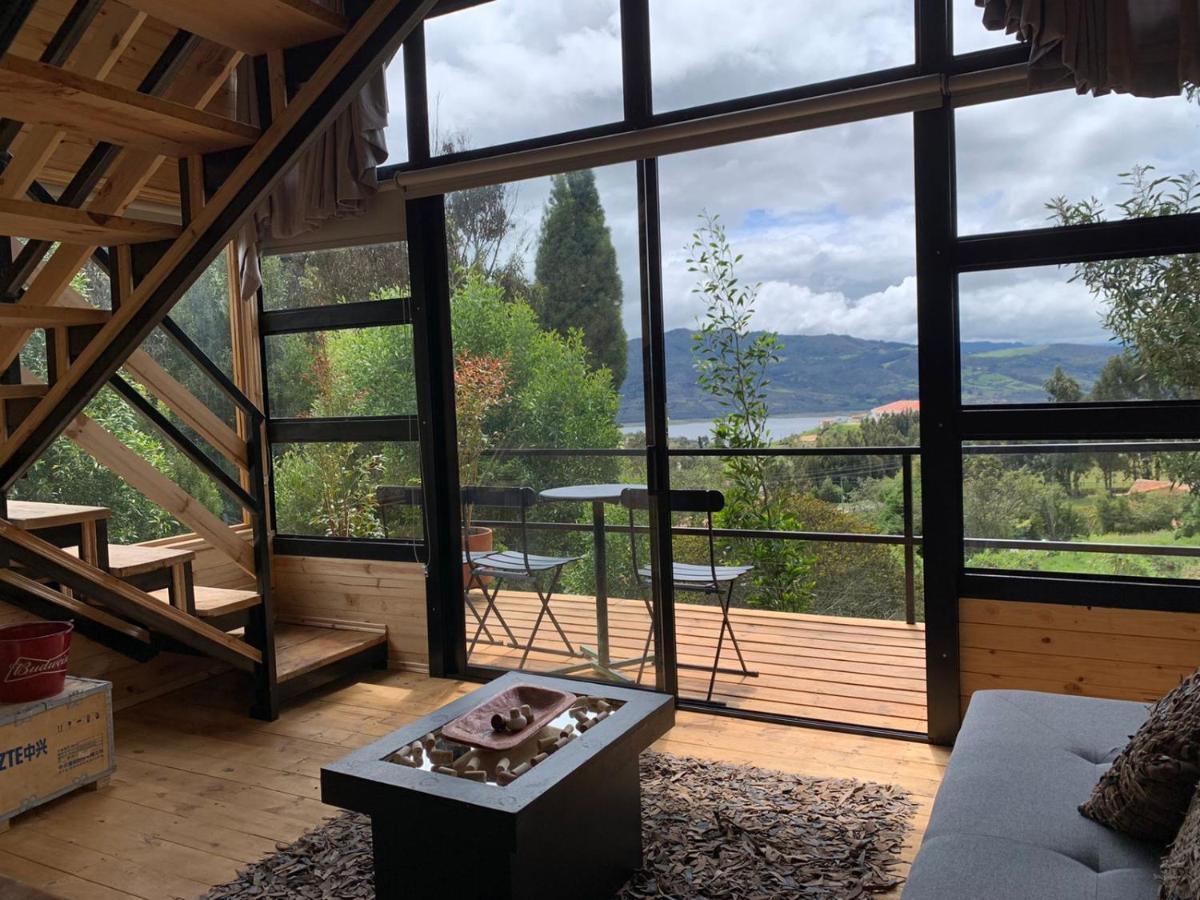 Mirador Valeisa Hotell Guatavita Exteriör bild